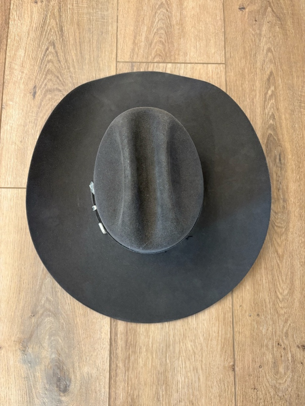 Stetson Skyline 6X Charcoal Gray Cowboy Hat - Picture 2 of 6